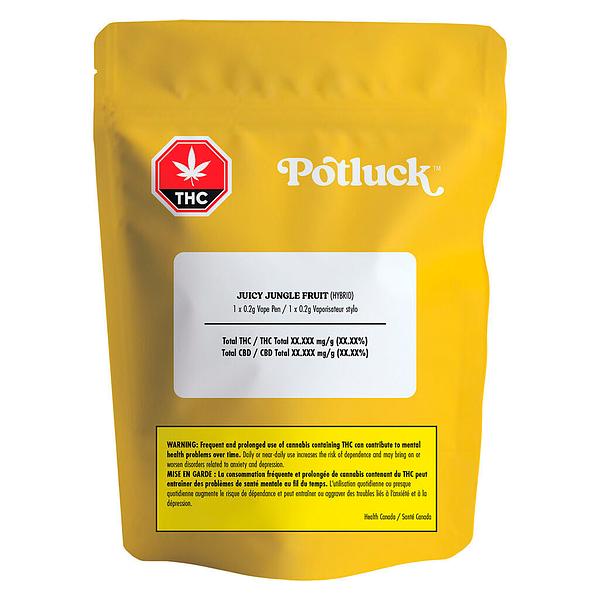 Potluck - Juicy Jungle Fruit Popz AIO