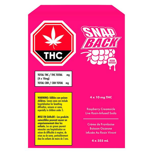 Snap Back - Rosin-Infused Raspberry Creamsicle