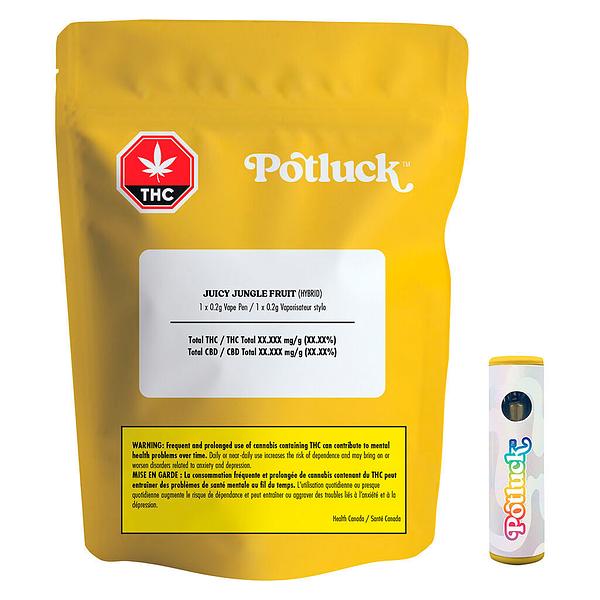 Potluck - Juicy Jungle Fruit Popz AIO
