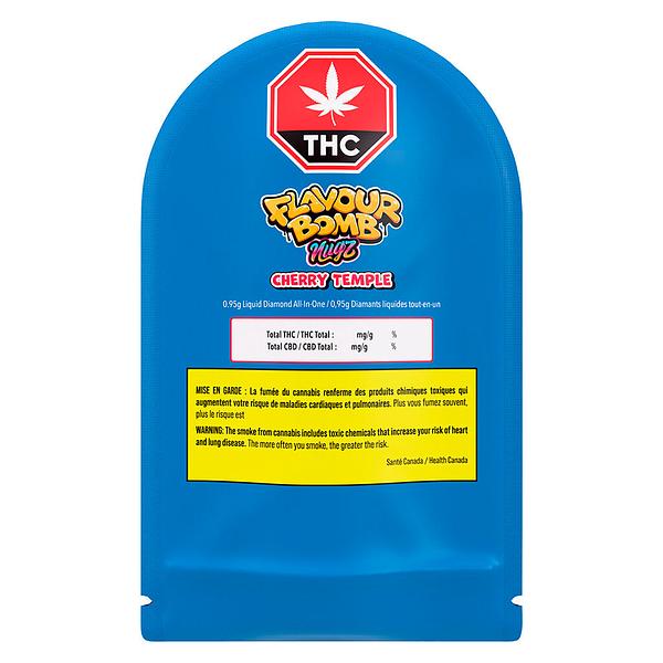 Nugz - Flavour Bomb Cherry Temple Liquid Diamond All In One