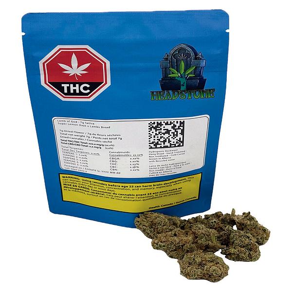 HeadStone Cannabis - Lamb Of God - Sativa