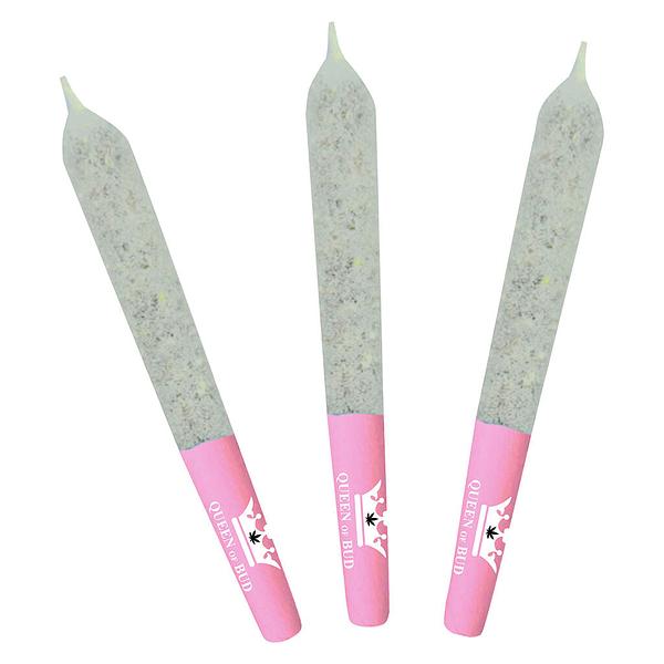 Queen of Bud - Princess Cut Amethyst Alignment Infused Pre Roll image 1