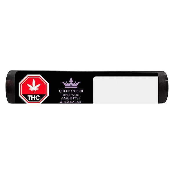 Queen of Bud - Princess Cut Amethyst Alignment Infused Pre Roll image 2