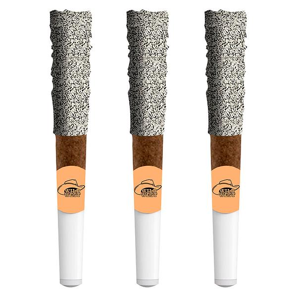 Wild West - 60+ Peach Pony Diamond Dipped Blunts