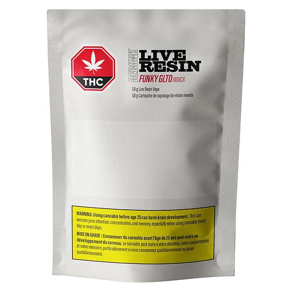 DEBUNK - Funky Glto Live Resin 510 Thread Cartridge