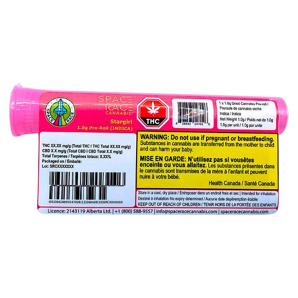 Space Race Cannabis - Stargirl Pre Roll