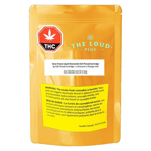 The Loud Plug - Drippyz Coco Freeze Liquid Diamonds 510 Thread Cartridge