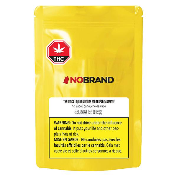 No Brand - The Indica Liquid Diamonds 510 Thread Cartridge