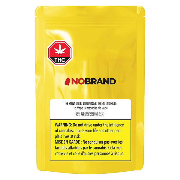 No Brand - The Sativa Liquid Diamonds 510 Thread Cartridge