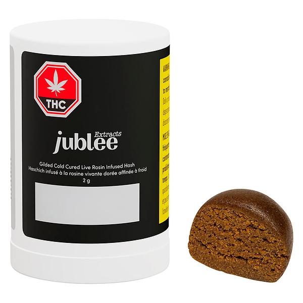 Jublee Extracts - Gilded Cold Cured Live Rosin Infused Hash