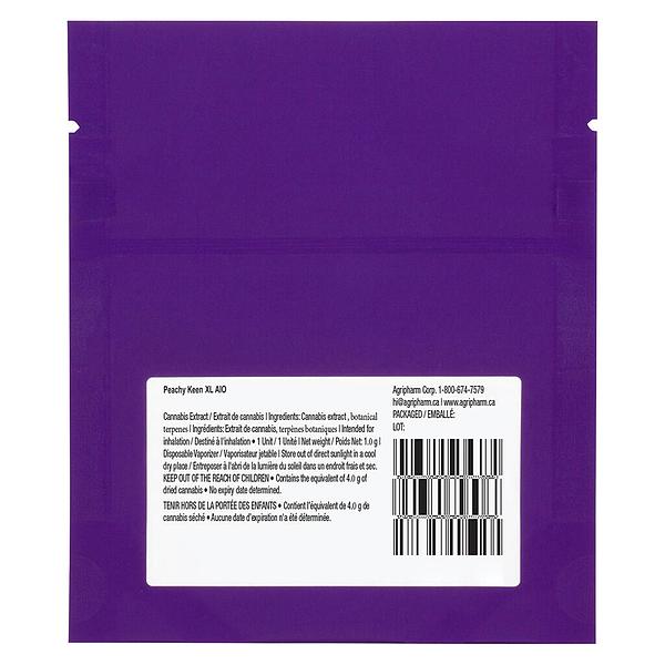 Community c/o Purple Hills - Peachy Keen XL All In One Vape image 3