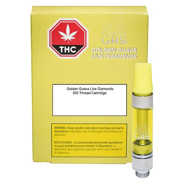 (GAS) - Golden Guava 510 Live Diamond Cartridge