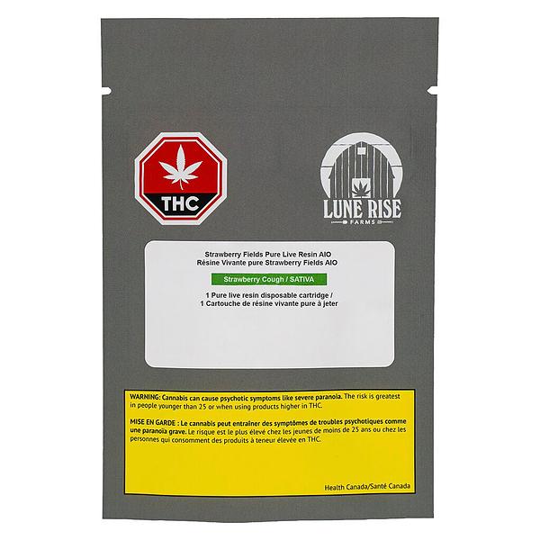 Lune Rise Farms - Strawberry Fields Pure Live Resin AIO