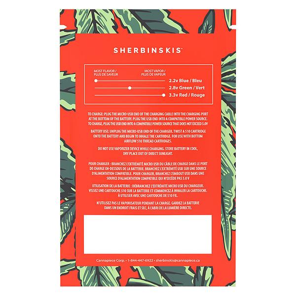 Sherbinskis - 510 Vape Battery