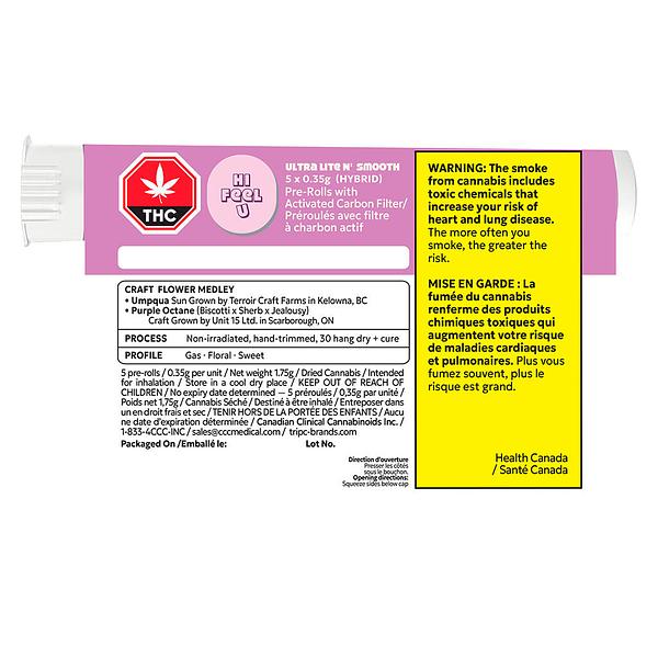 Hifeelu - Ultra Lite N' Smooth Pre Roll Pack