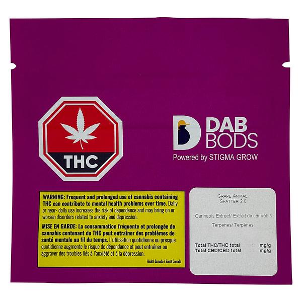 Dab Bods - Grape Animal Shatter 2.0