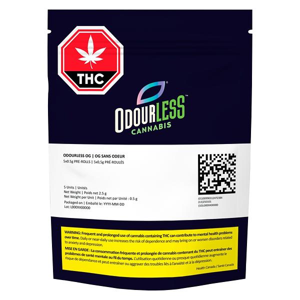 Odourless Cannabis - Odourless OG Pre Roll