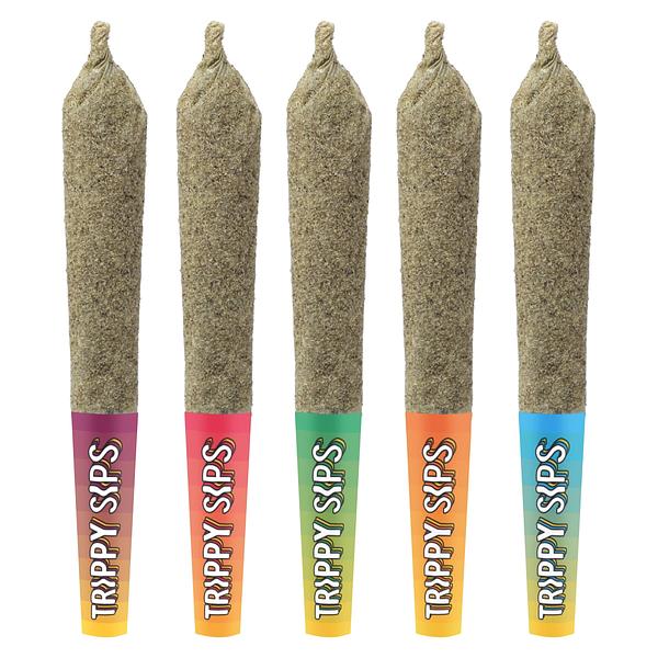 Trippy Sips - Juicy 5 Variety Pack Infused Pre Roll image 1
