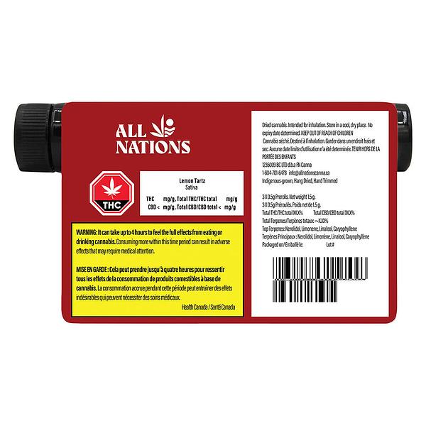 All Nations - Lemon Tartz Pre Roll