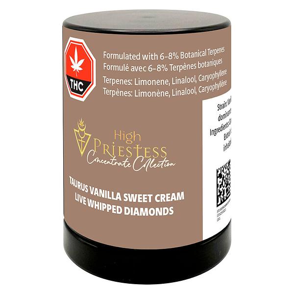 High Priestess - Taurus Vanilla Sweet Cream Live Whipped Diamonds