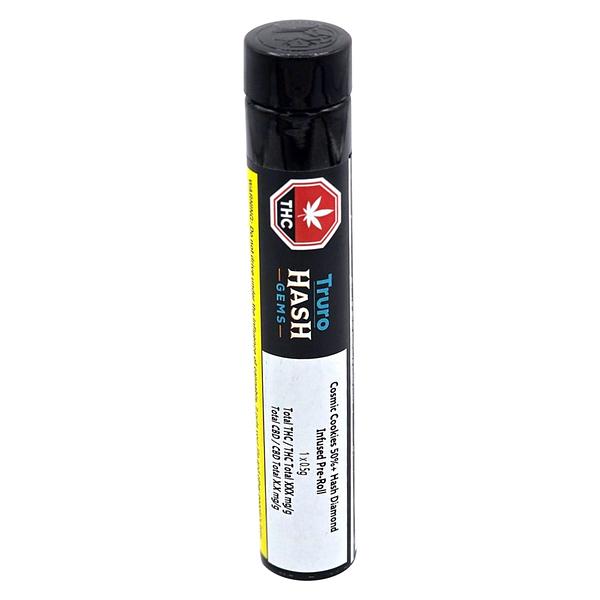 Truro - Hash Gems - Cosmic Cookies 50%+ Hash Diamond Infused Pre Roll