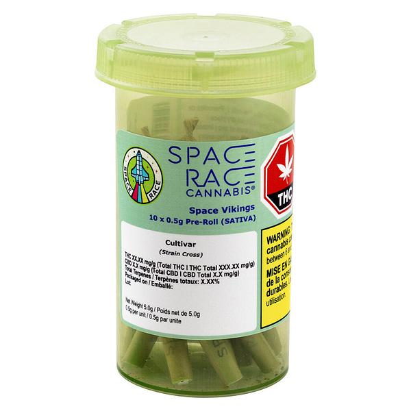 Space Race Cannabis - Space Vikings Pre Roll