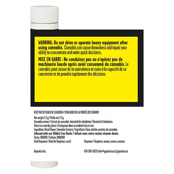 Jublee Extracts - Gilded Cold Cured Live Rosin Infused Pre Roll