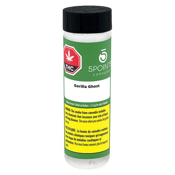 5 Points Cannabis - Gorilla Ghost Pre Roll