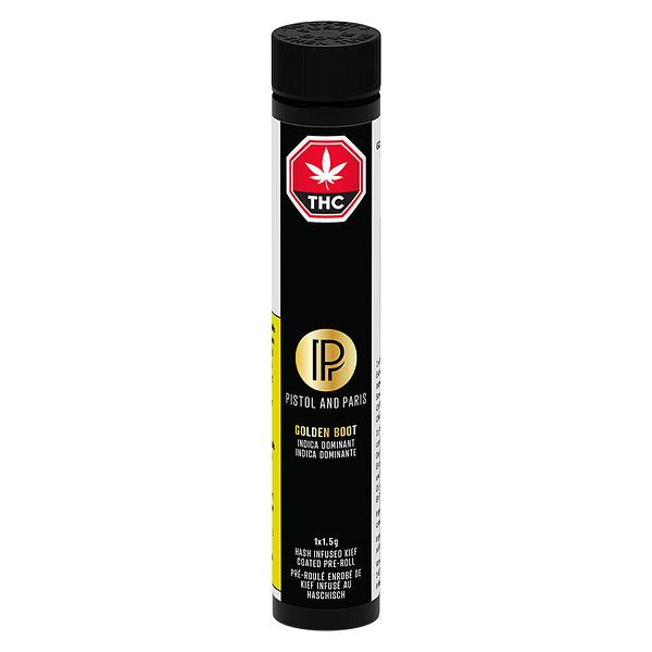 Pistol and Paris - Golden Boot Hash Infused Kief Coated Infused Pre-Roll