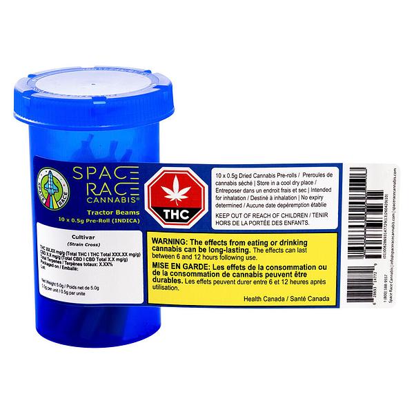 Space Race Cannabis - Tractor Beams Pre Roll