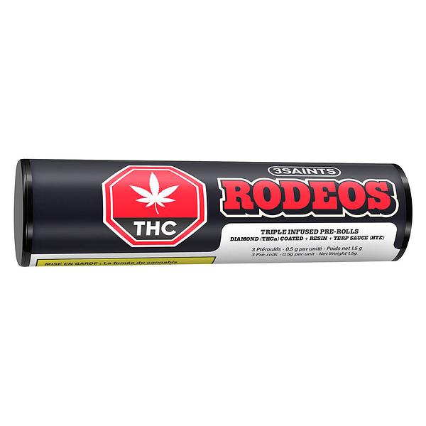 3Saints - Rodeos - Triple Infused Pre Roll
