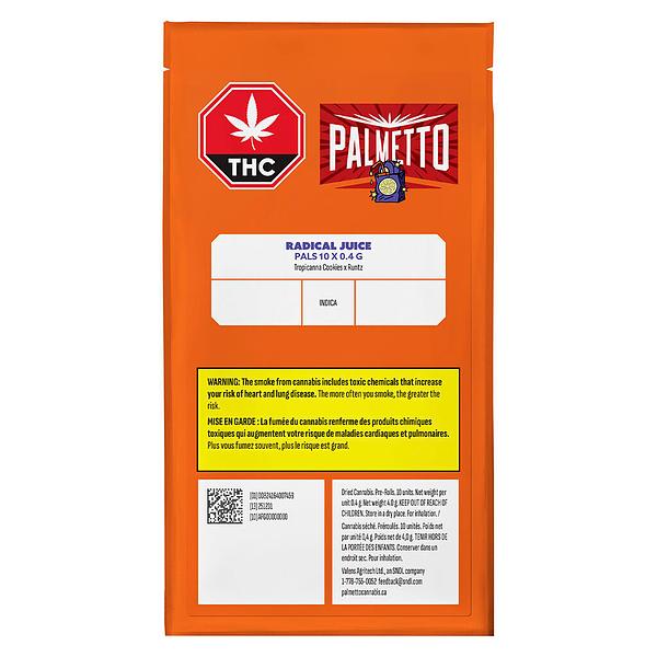 Palmetto - Radical Juice PALS Pre-Roll