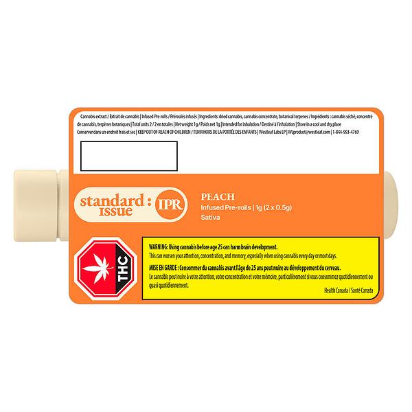 Standard Issue - Peach Infused Pre Roll