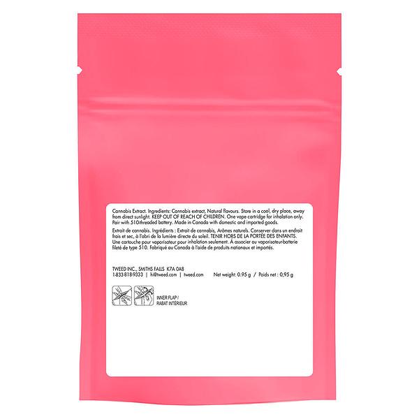 Tweed - Sour Raspberry Liquid Diamonds 510 Thread Cartridge