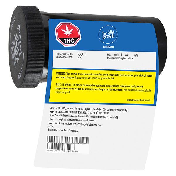 BC Green - Frosted Gumbo Pre Roll