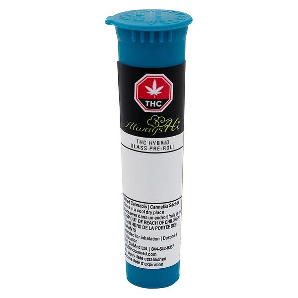 Always Hi - THC Hybrid Glass Pipe Pre-Roll  image 2