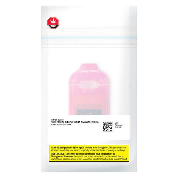 Super Toast - Triple Berry Supreme Liquid Diamonds AIO
