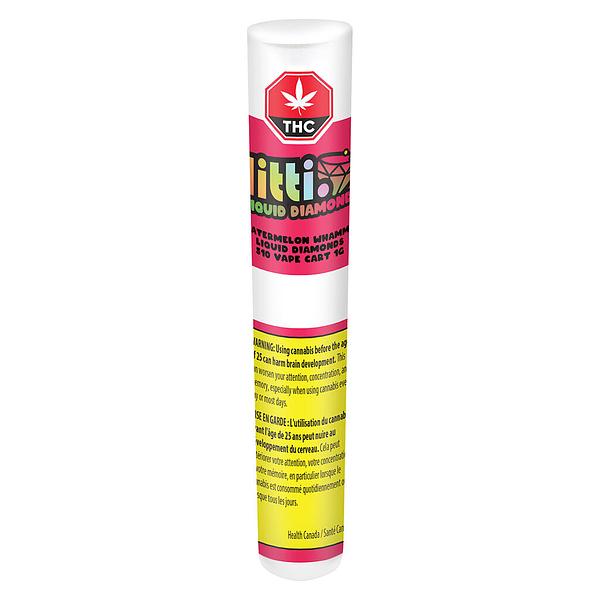 LITTI. - Watermelon Whammy Liquid Diamonds 510 Thread Cartridge