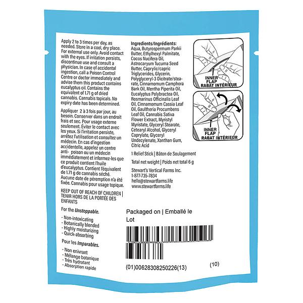 Rebound by Stewart Farms - Sample Size of Arctic Heat Extra Strength Relief Stick