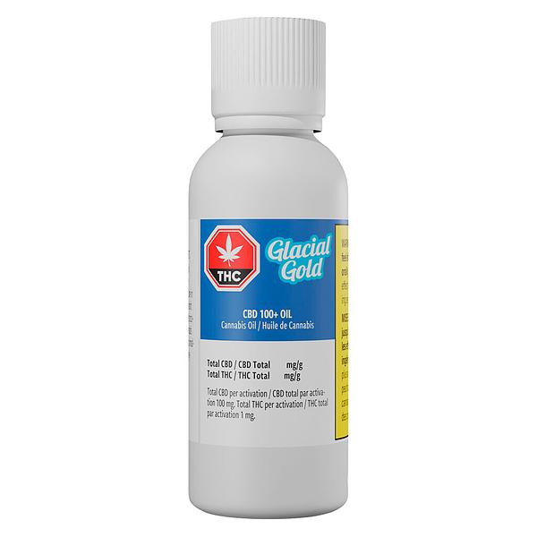 Glacial Gold - CBD 100+ Oil