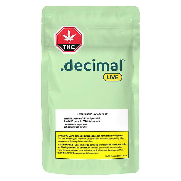 .decimal - Live Resin THC 10