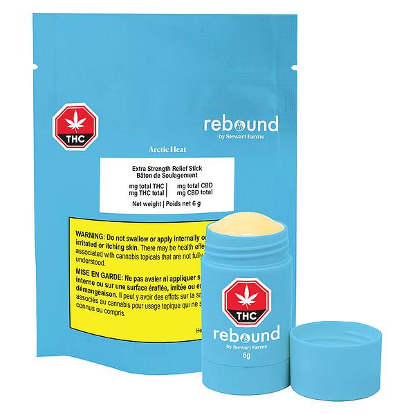 Rebound by Stewart Farms - Sample Size of Arctic Heat Extra Strength Relief Stick