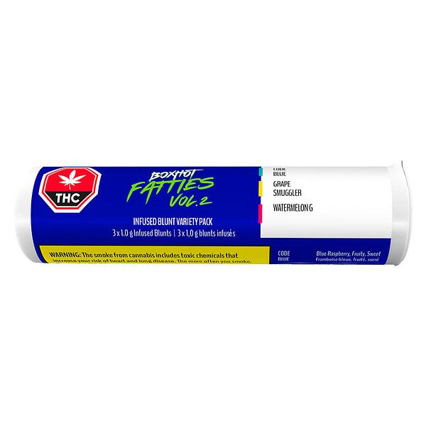 BOXHOT Fatties - Vol. 2 Infused Blunt Variety Pack Pre-Rolls