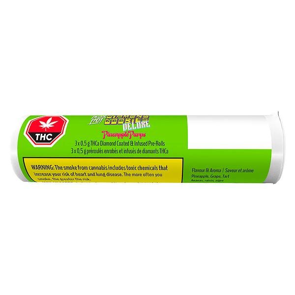 BOXHOT - Diamond Doobies Deluxe Pineapple Purps Infused Pre Roll