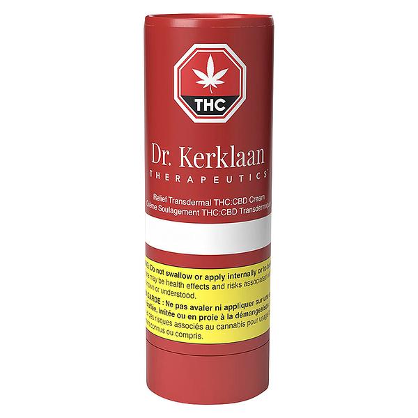 Dr. Kerklaan Therapeutics - Relief Transdermal Thc:Cbd Cream image 3