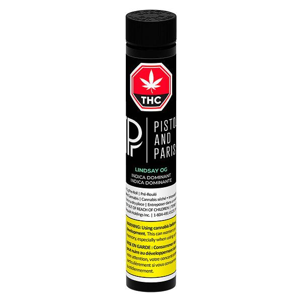 Pistol and Paris - Lindsay Og Pre Roll