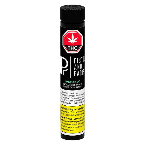 Pistol and Paris - Lindsay Og Pre Roll