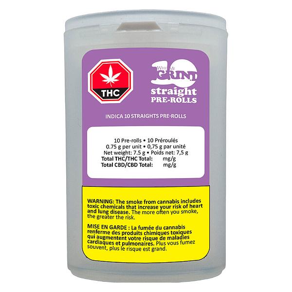 Weed Me Grind - Indica Straights Pre-Rolls