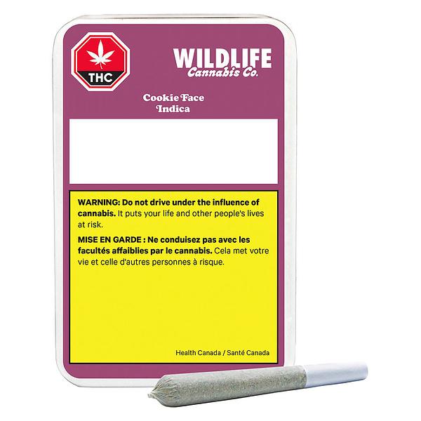 Wildlife Cannabis Co. - Cookie Face Pre-Roll