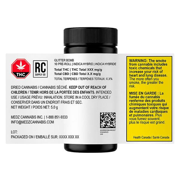 Royal Cannabis Supply Co. - Glitter Bomb Pre-Roll